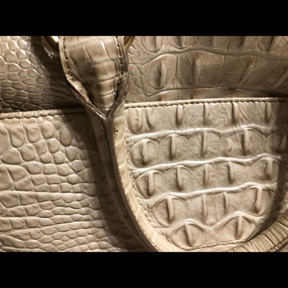 Brahmin Bags Brahmin White Authentic Alligator Bag Poshmark